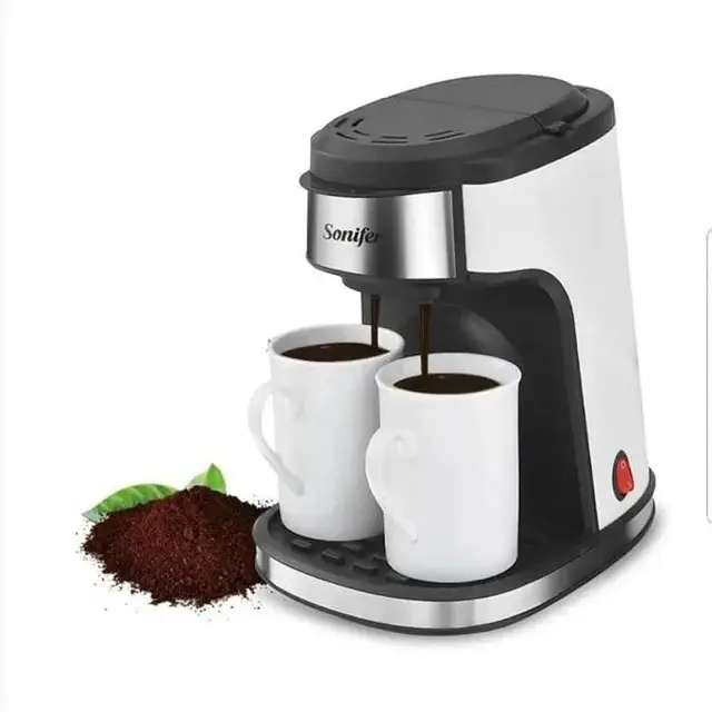 ماكينة تحضير القهوة الإسبريسو مع كوبين بورسلين – سونيفير 450 واط